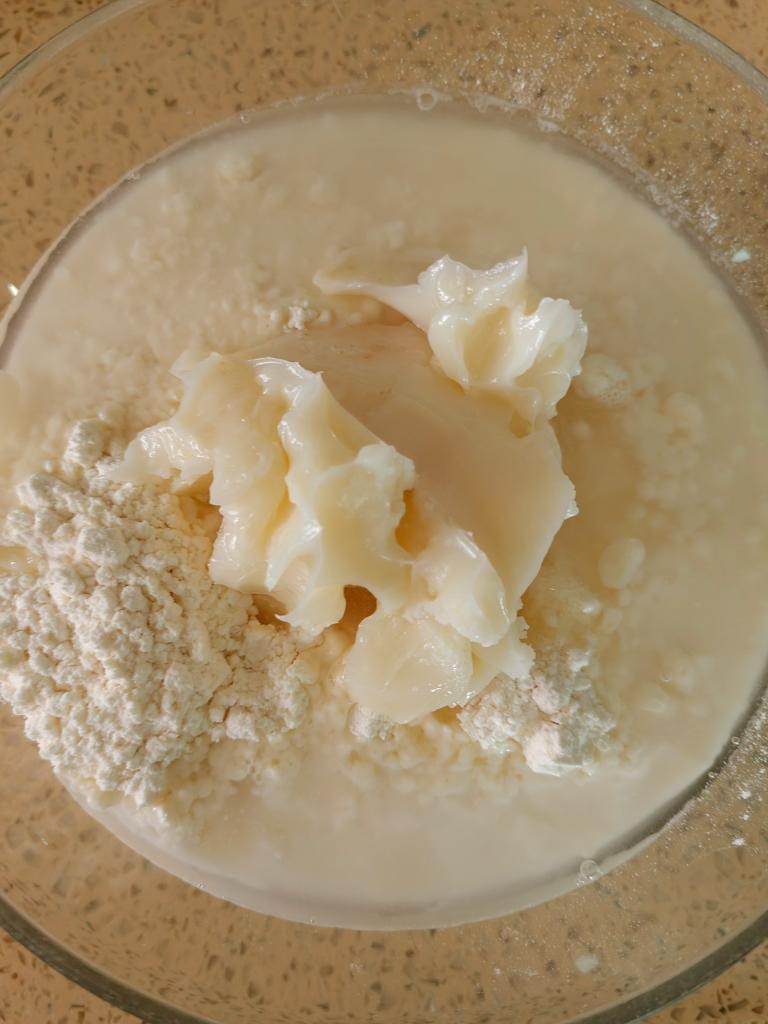 纯奶手撕吐司的做法 步骤1