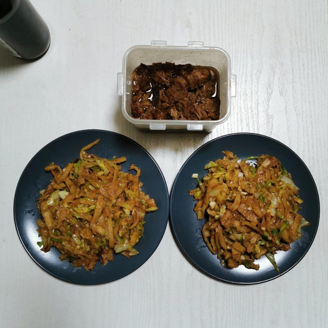 老北京素炒饼(肉炒饼)