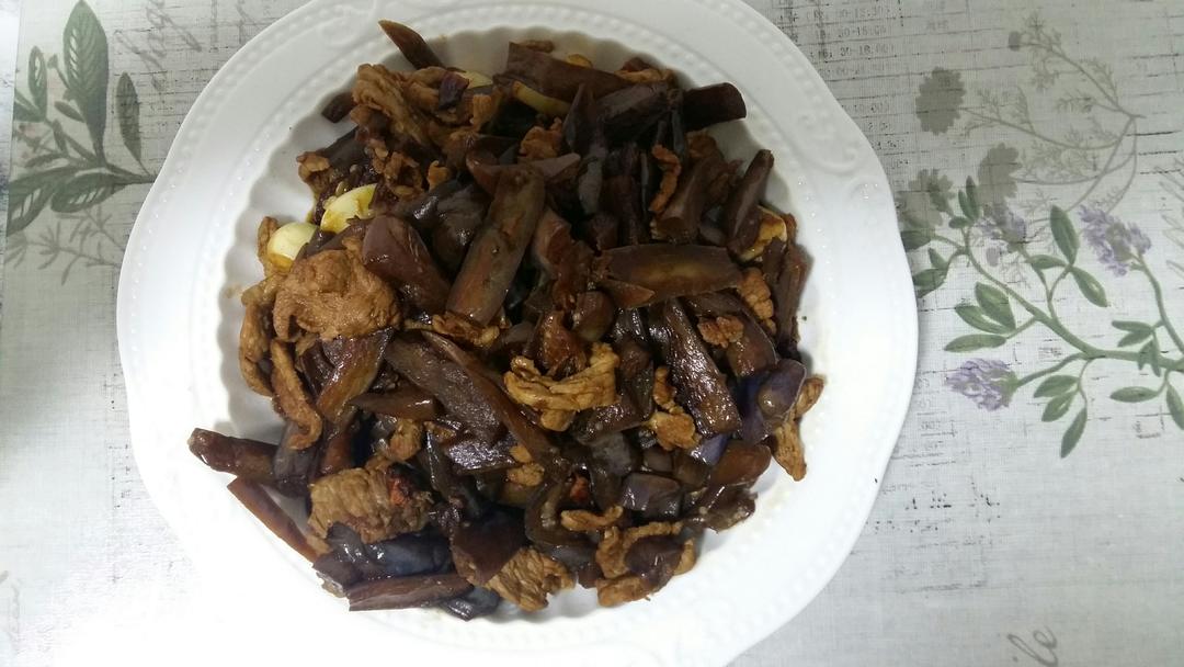 老丁的私房菜-油焖茄子