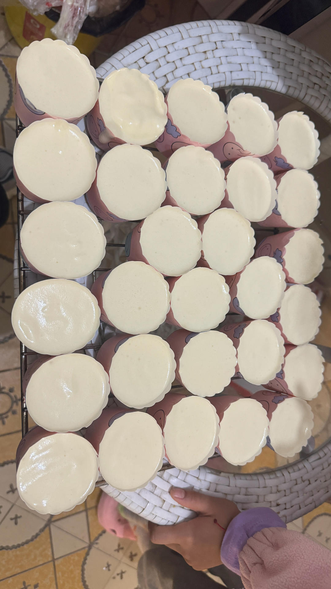 戚风小纸杯蛋糕