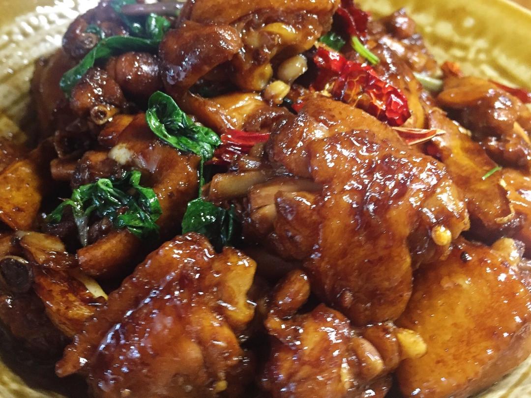 台式三杯鸡