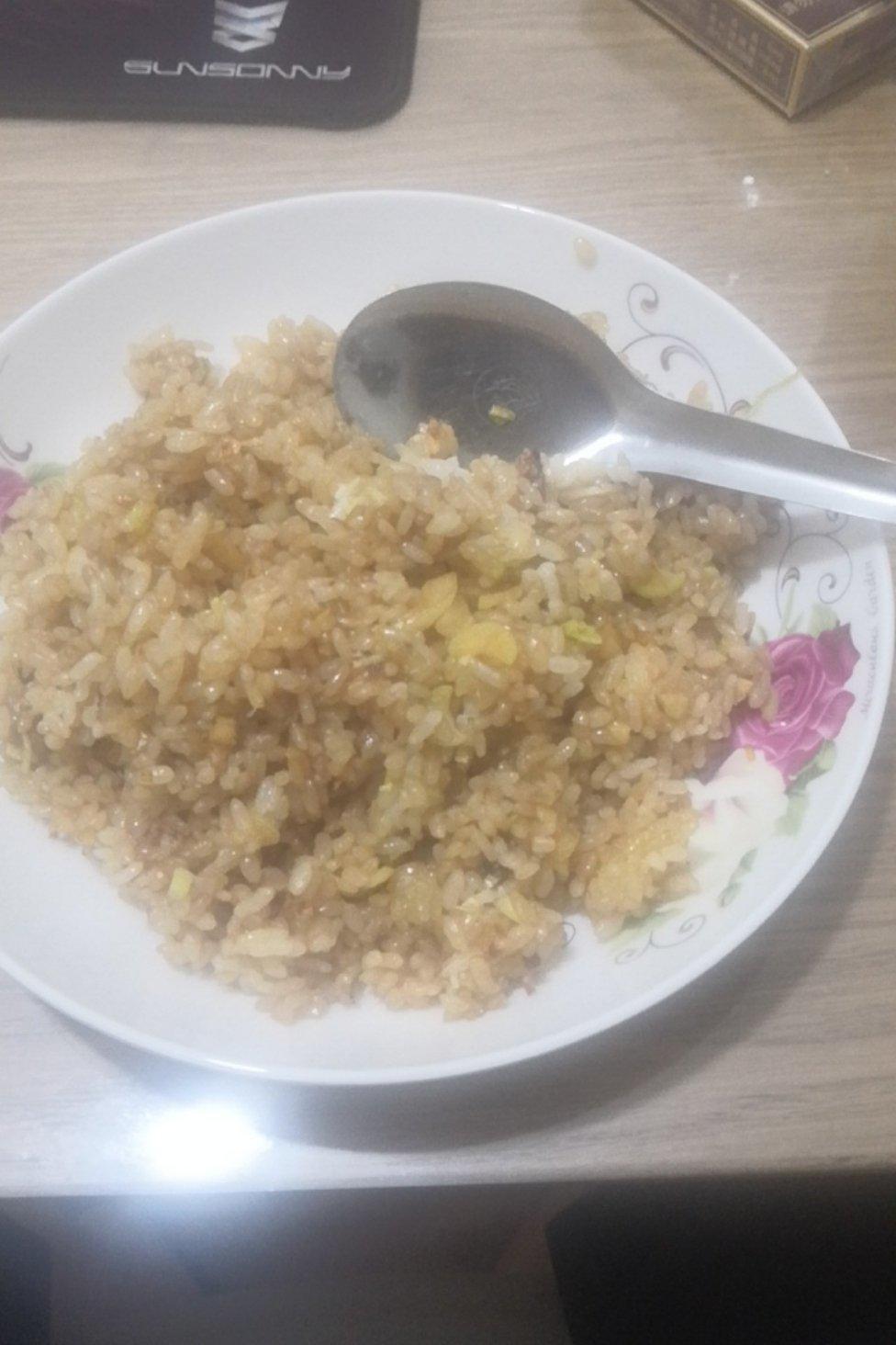 傻瓜版酱油炒饭