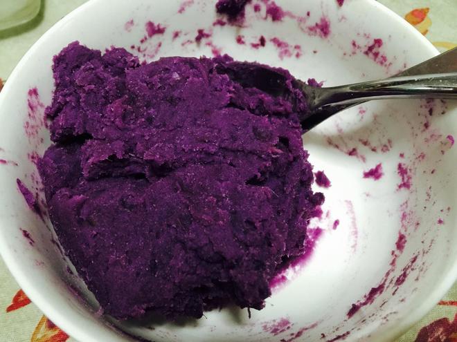 高冷的紫薯馅儿的做法