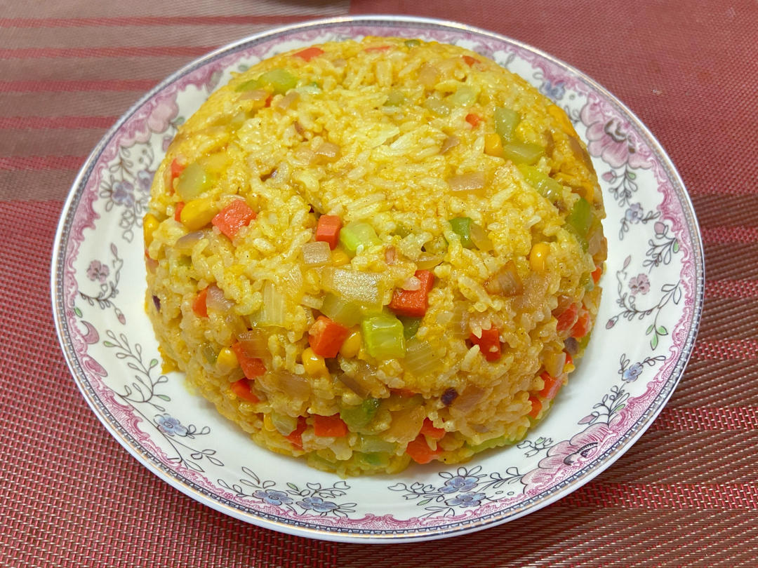 咖喱粉炒饭