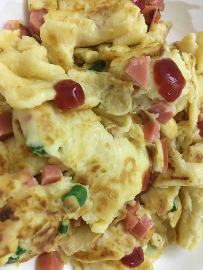 隔壁小孩都馋哭了的鸡蛋饼