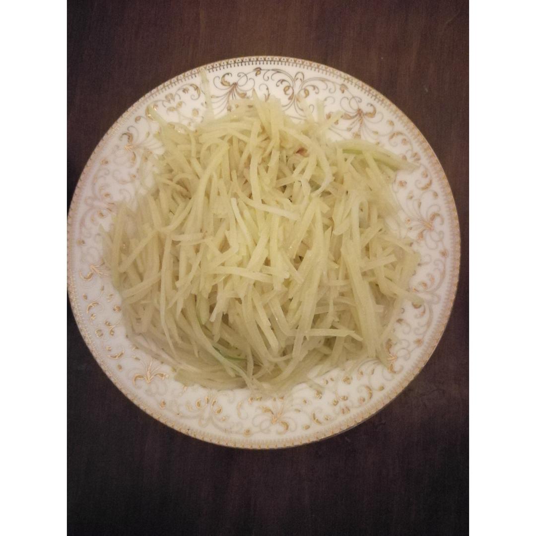 醋溜土豆丝