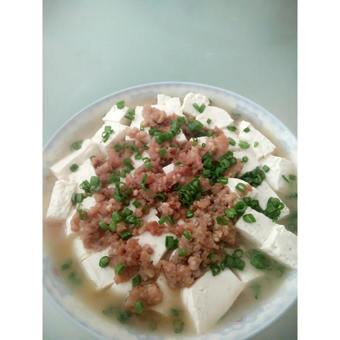 肉末蒸豆腐