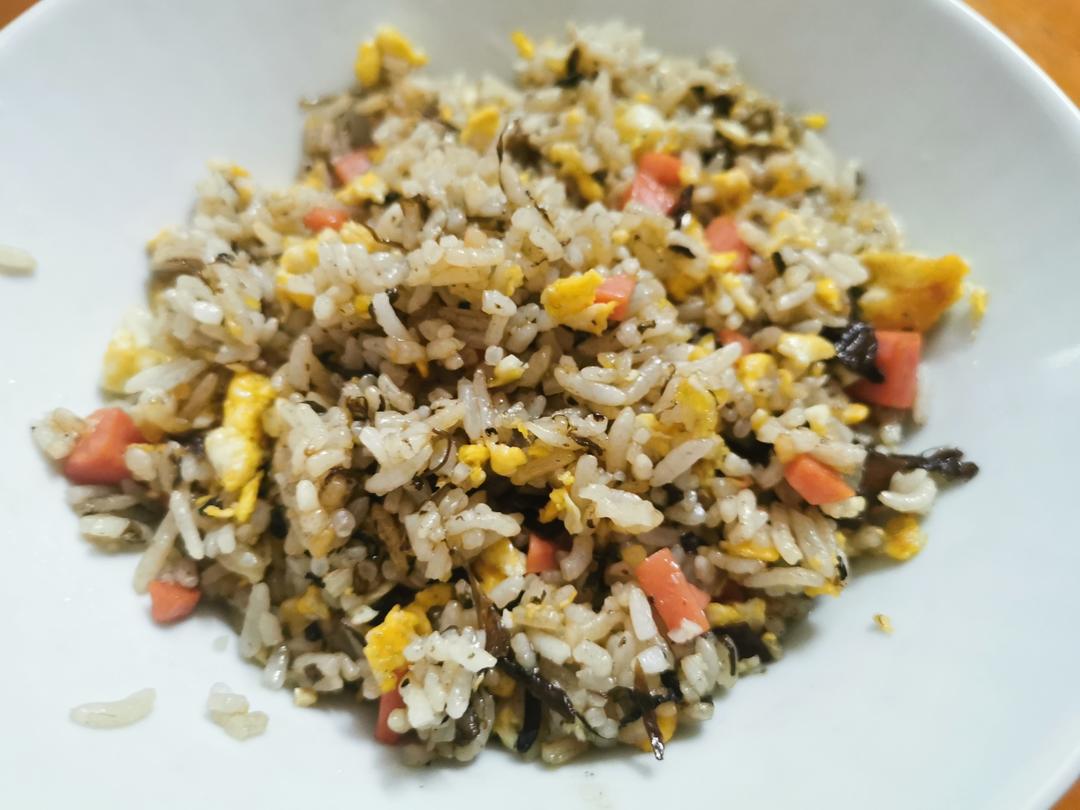 可能是最好吃系列--橄榄菜炒饭