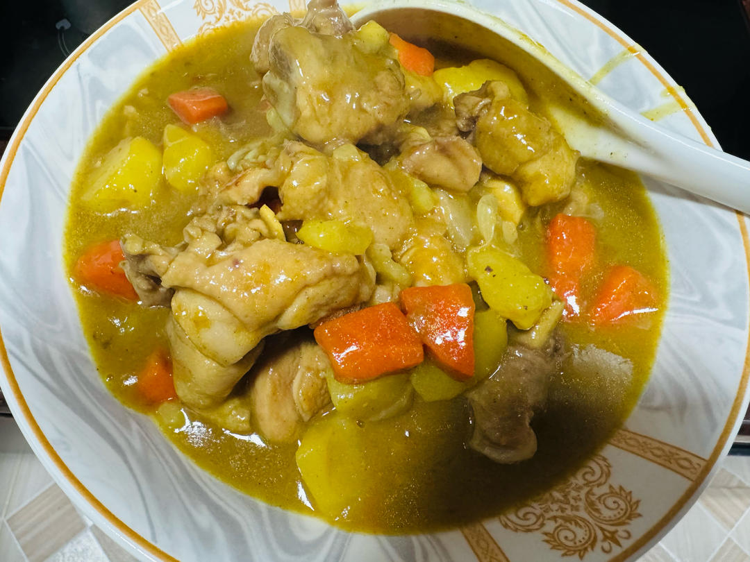 咖喱鸡腿
