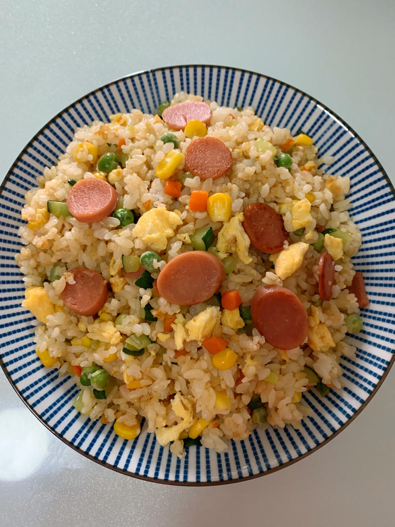 赵小厨爱美食做的超级无敌至尊蛋炒饭