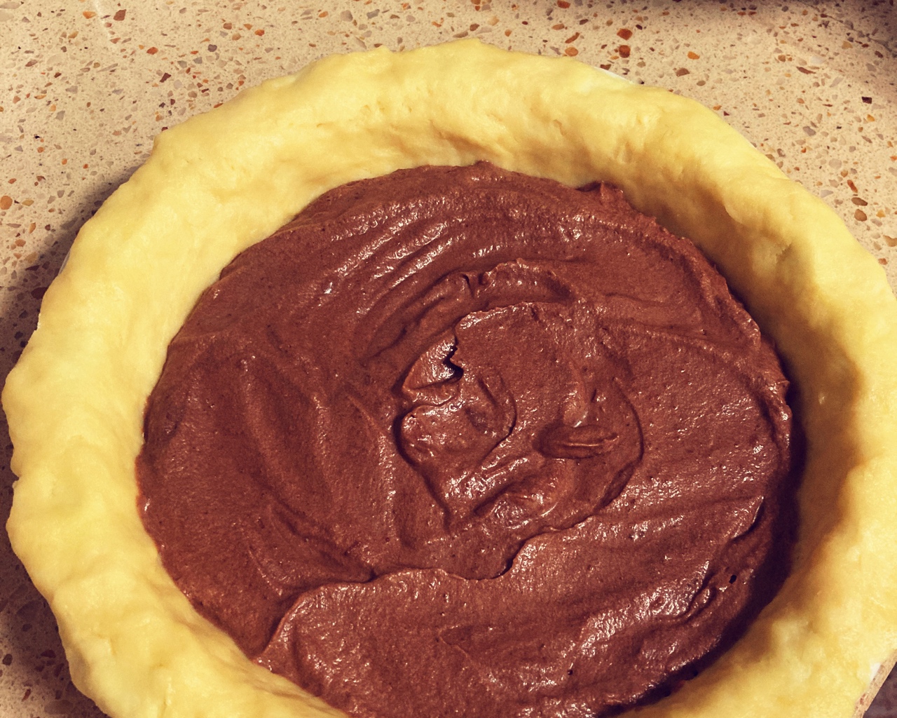 北美老式香浓巧克力派（old fashioned chocolate fudge pie）的做法 步骤5