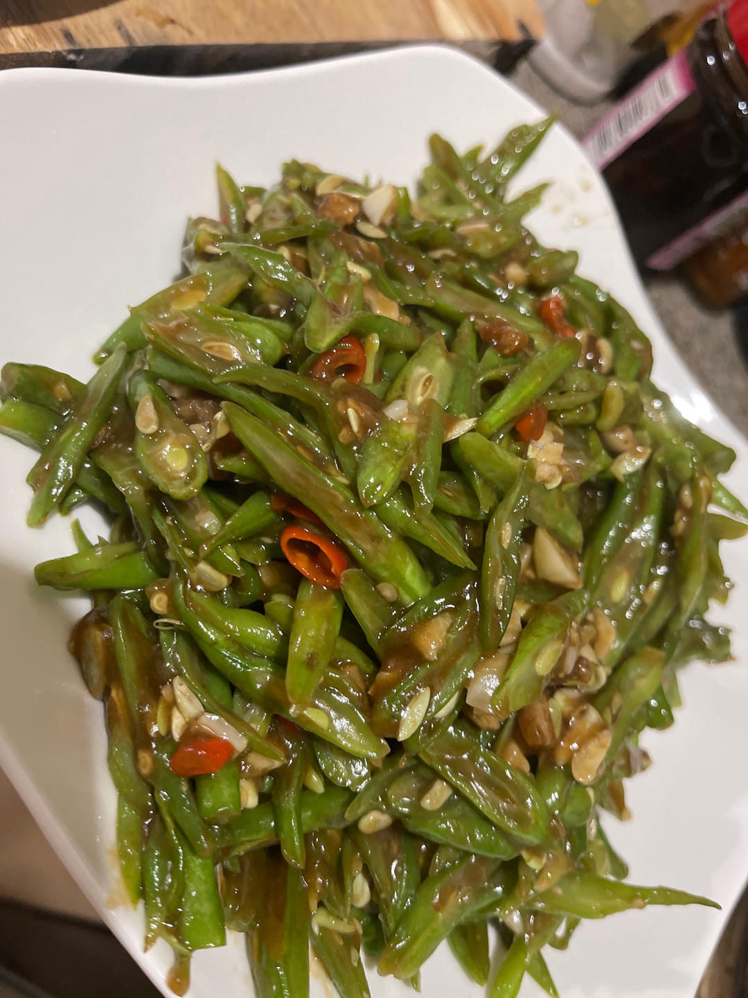 超级下饭的家常菜～清炒四季豆