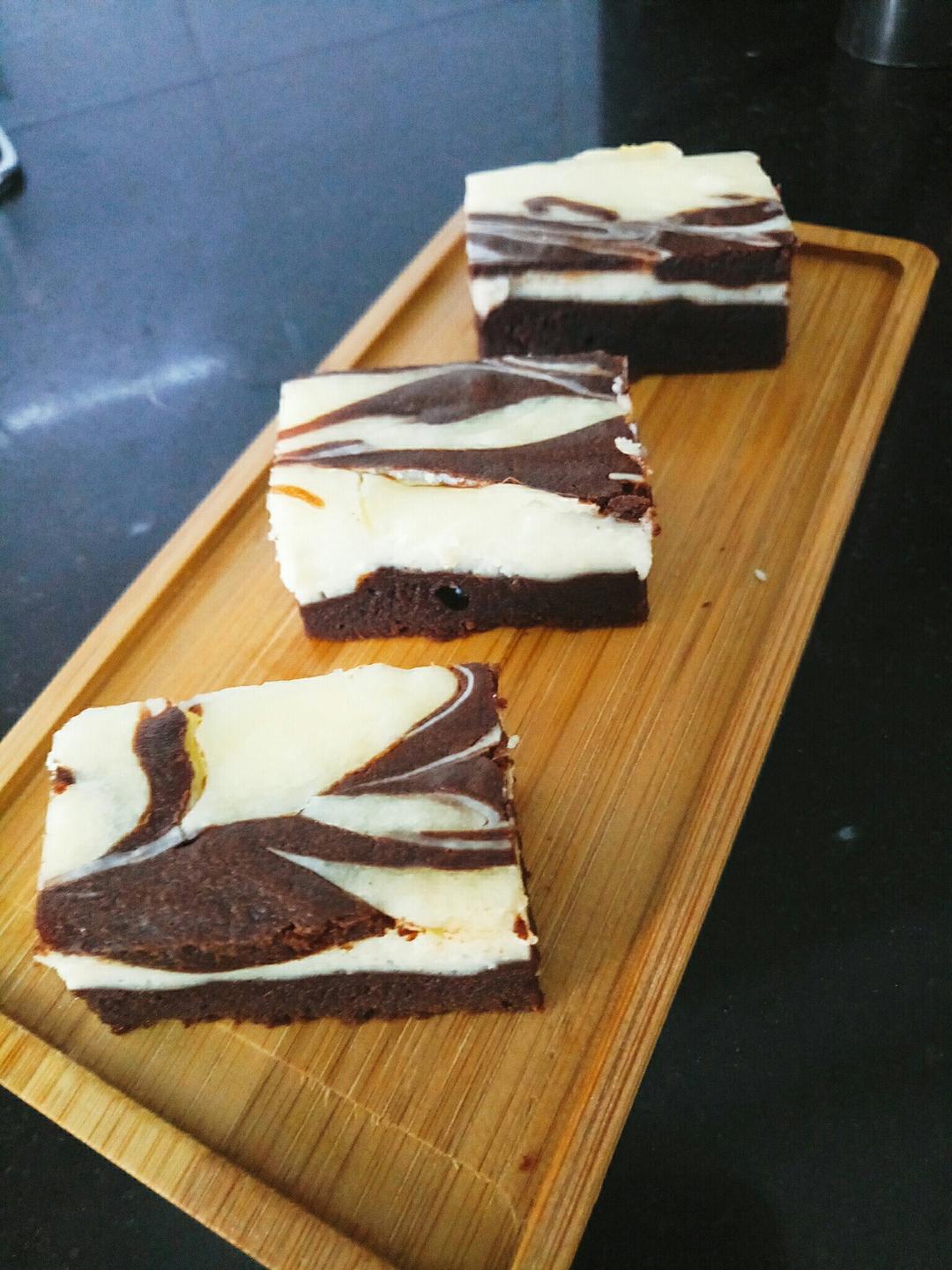 芝士布朗尼蛋糕 Cream Cheese Brownie