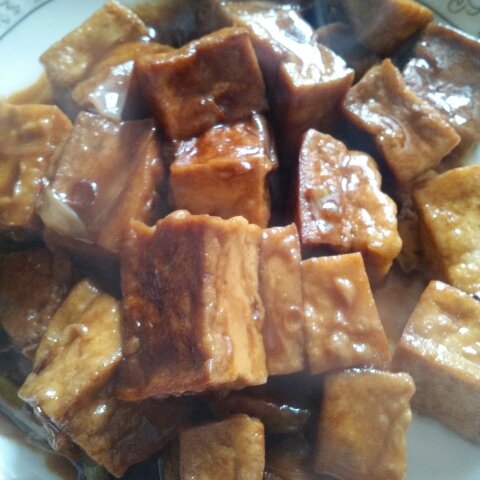 大葱烧豆腐