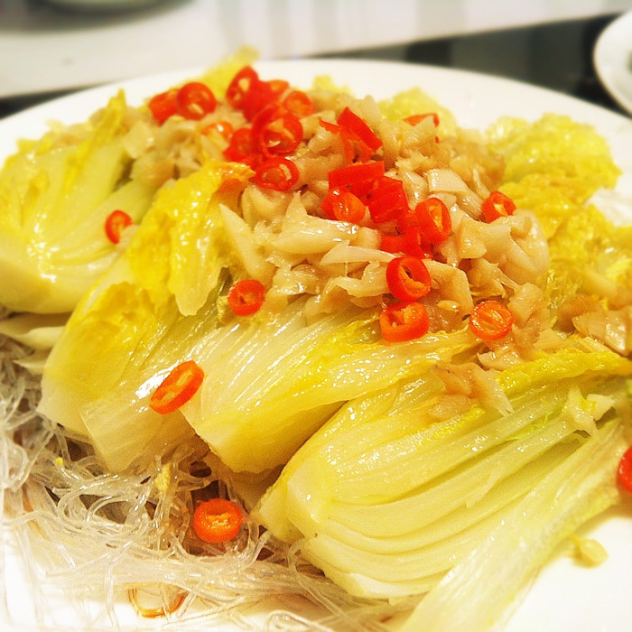 蒜蓉粉丝蒸娃娃菜