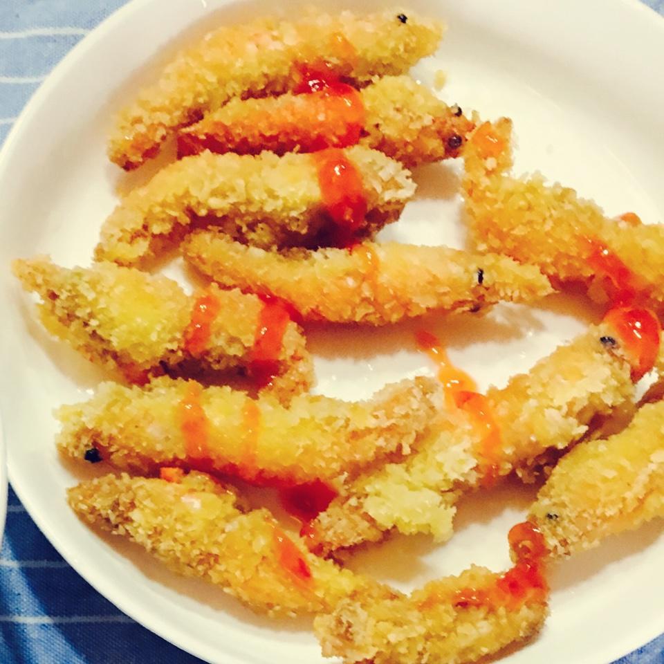 沙漠中的骆驼1yqd做的面包糠虾