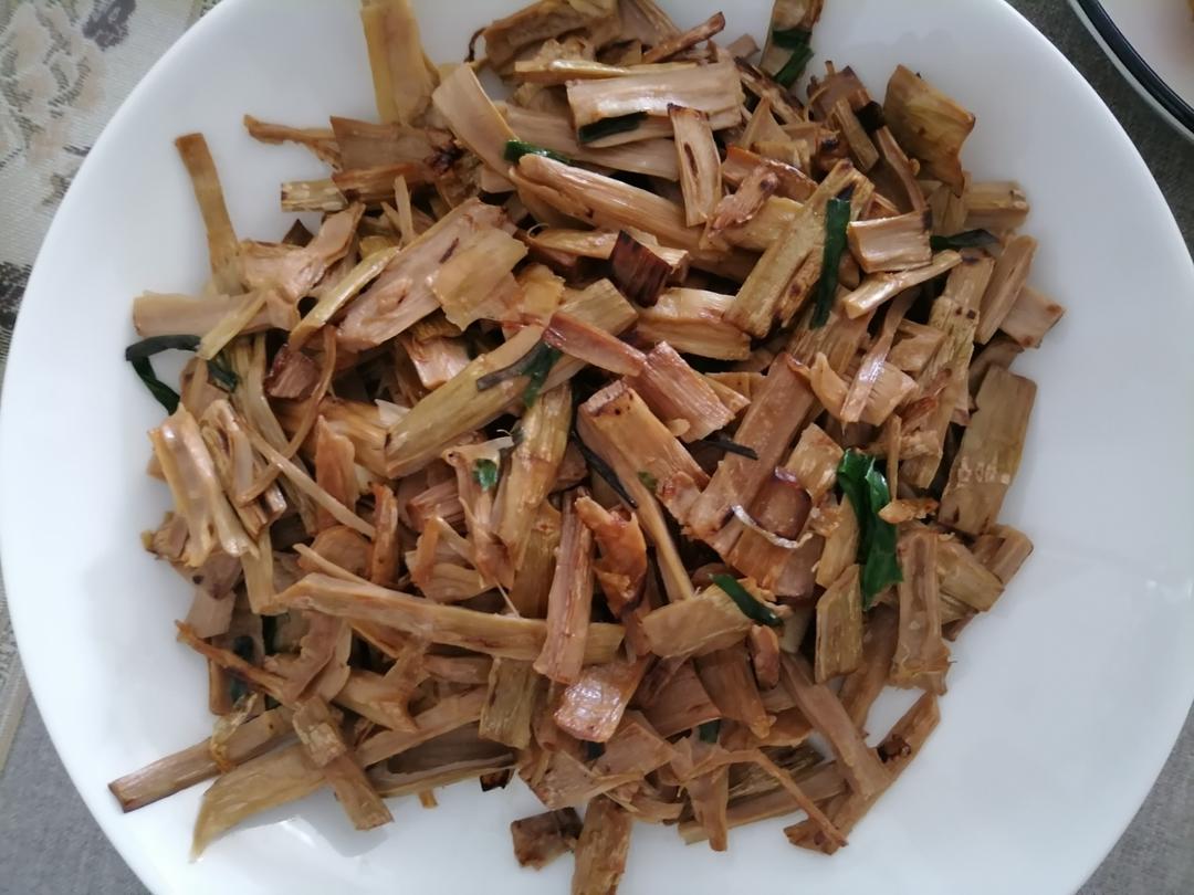清炒笋干