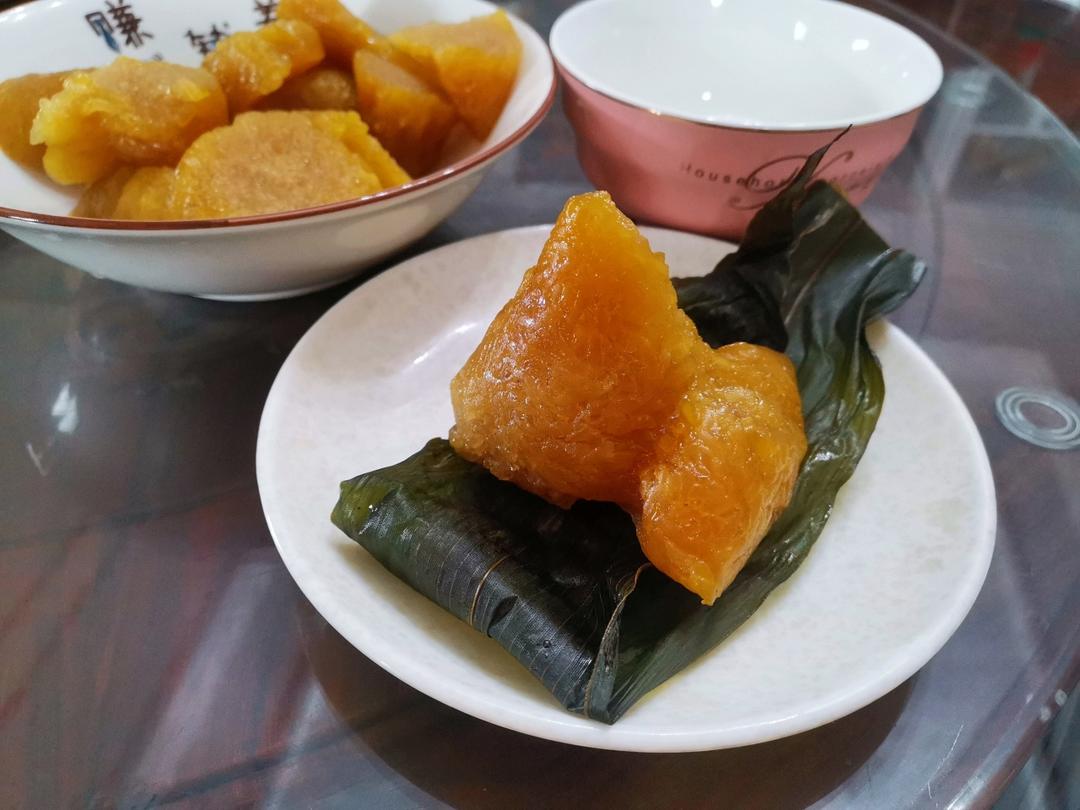 碱水水晶粽、凉粽（好吃得不得了的水晶粽，没有之一）特产粽子，碱水粽