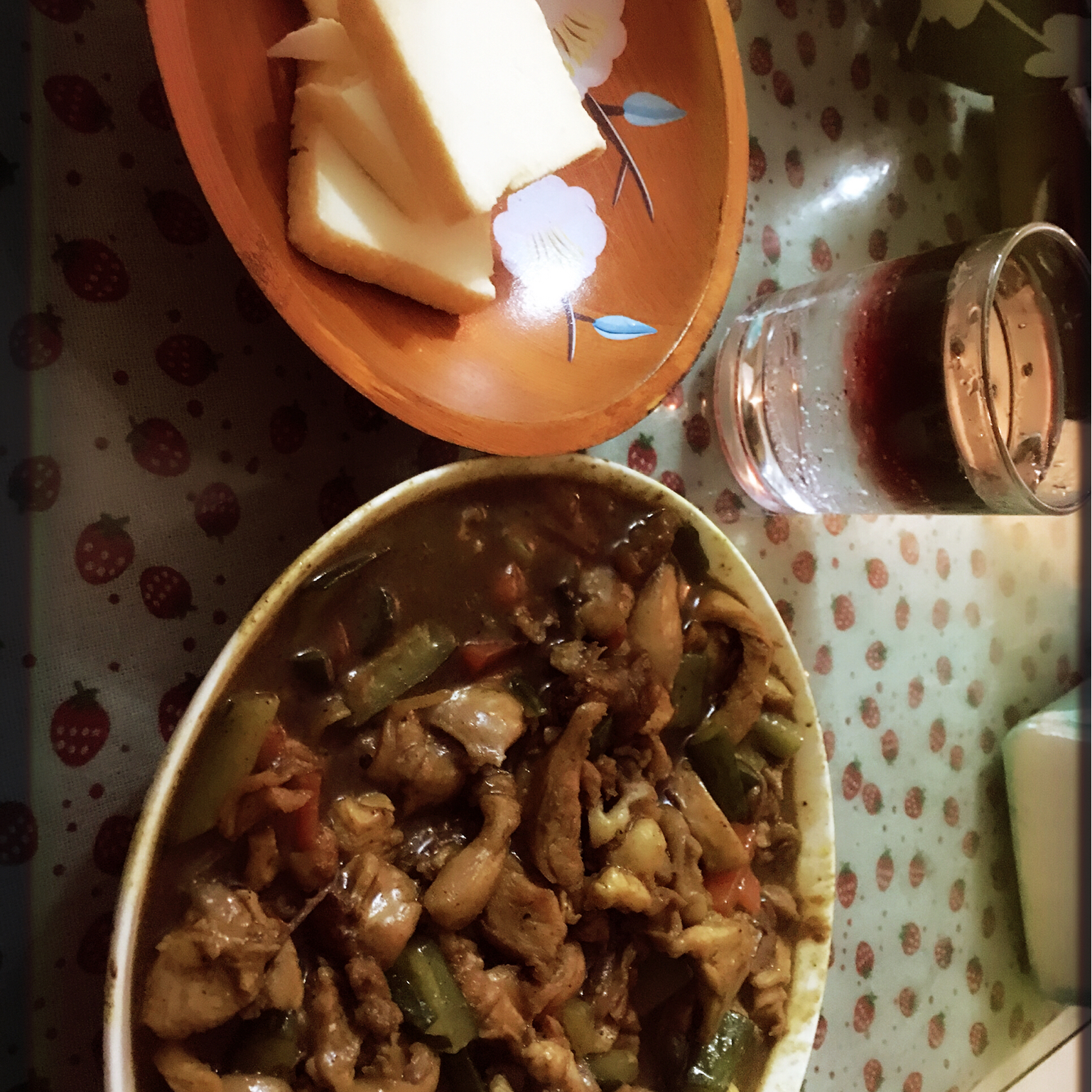 咖喱鸡腿卷