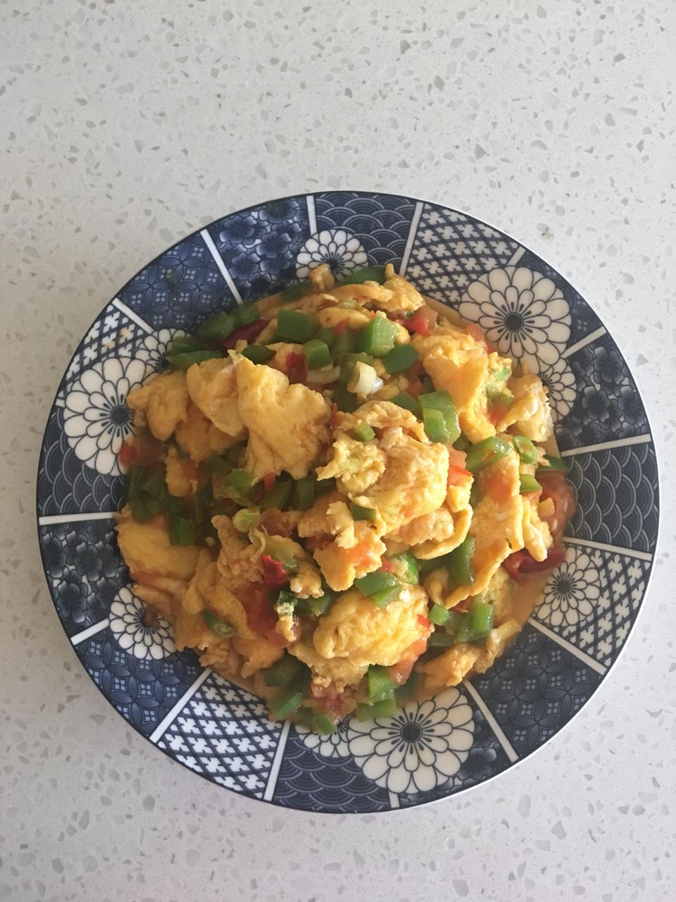 青椒炒蛋