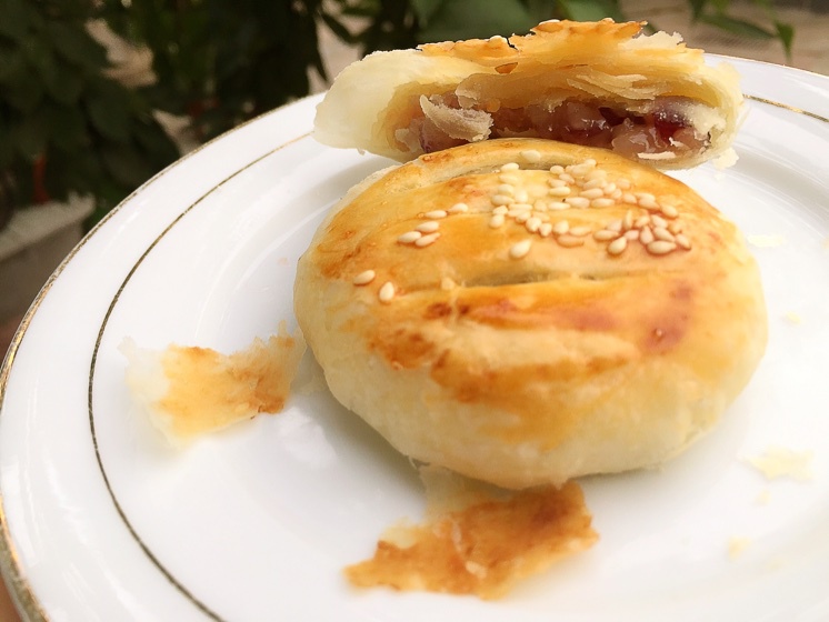 老婆饼 蔓越莓糯米馅 黄油版