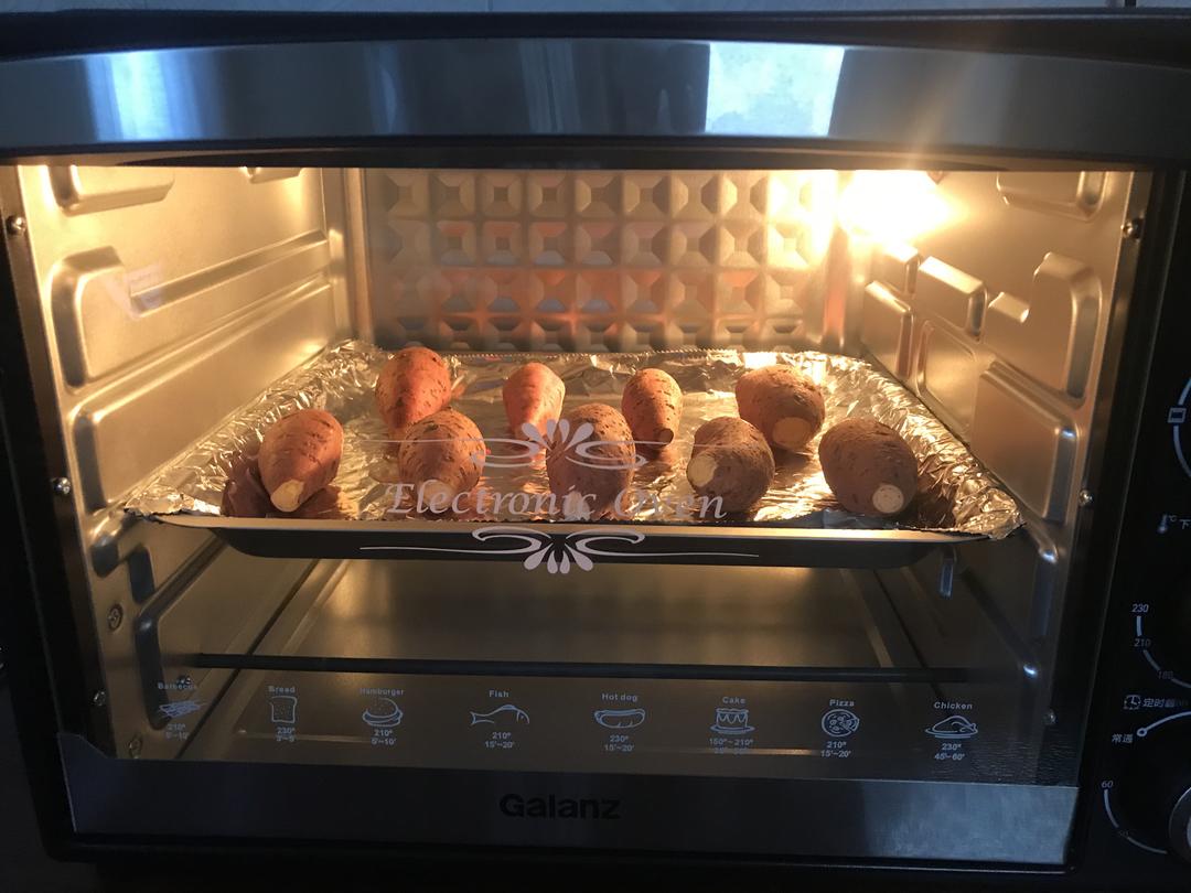 烤番薯（烤箱）的做法