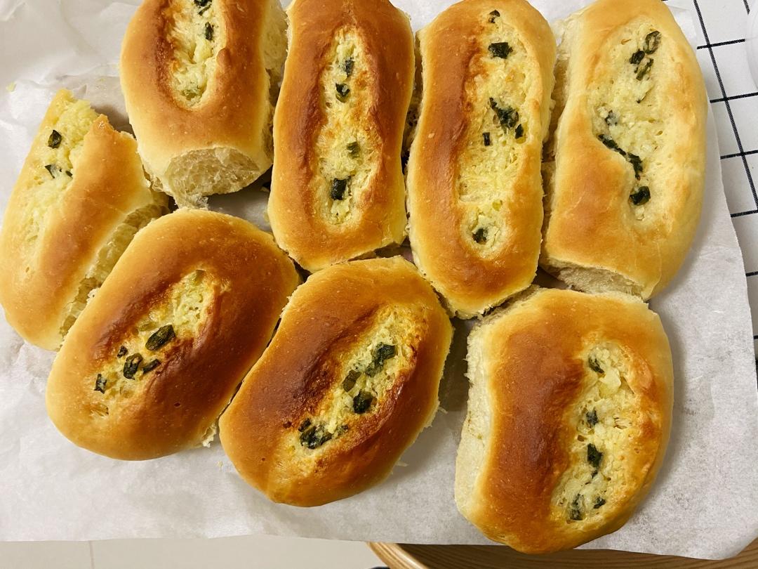 蒜香面包