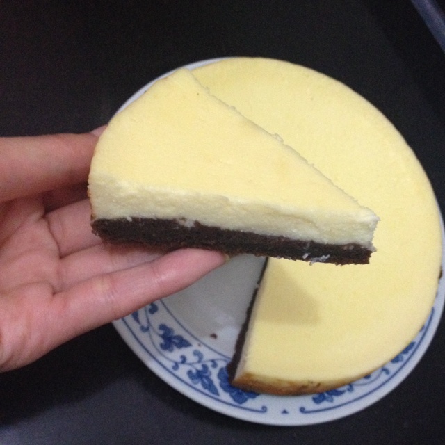 电饭煲布朗尼芝士蛋糕