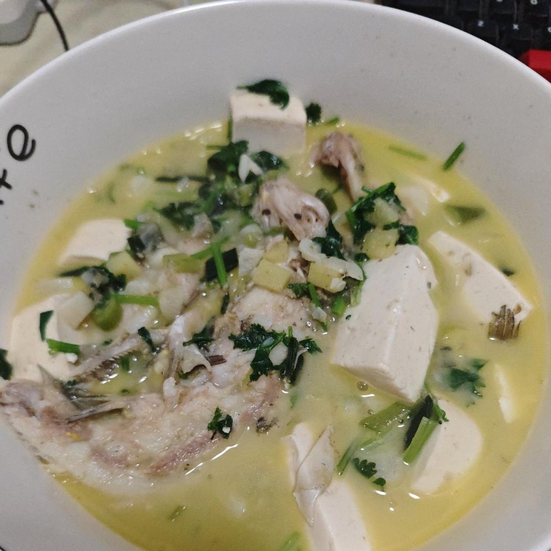 黄骨鱼炖豆腐——简单美味