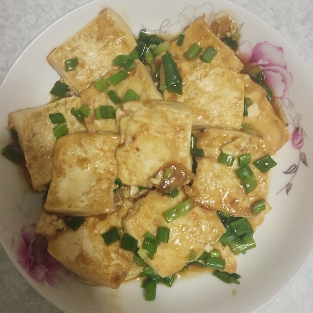 蚝油嫩豆腐