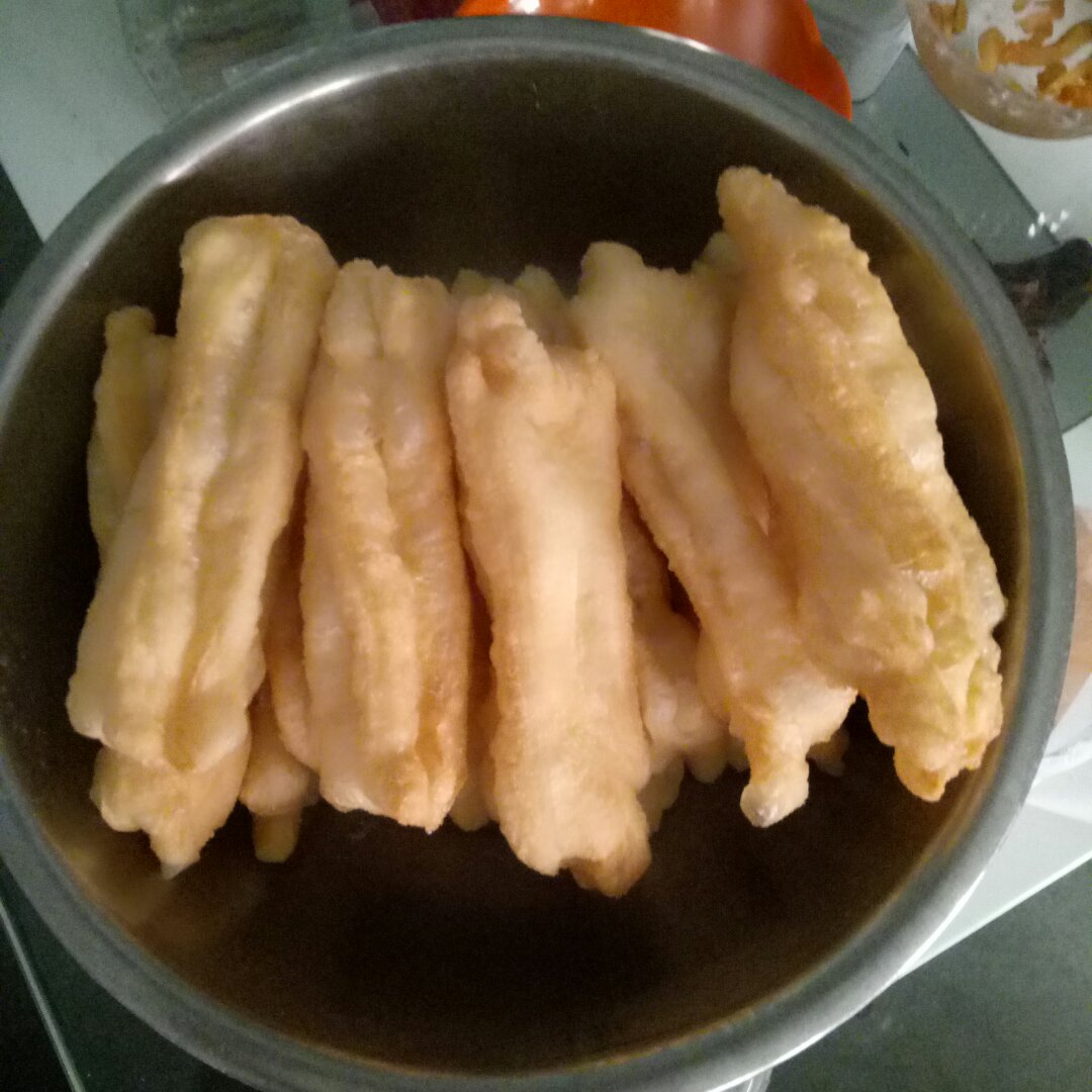 自制油条
