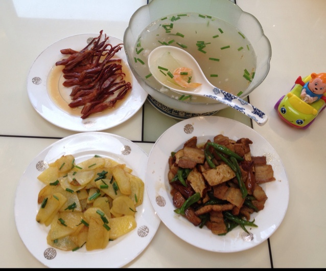 小炒土豆片