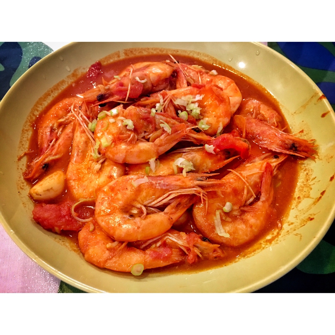 茄汁大虾