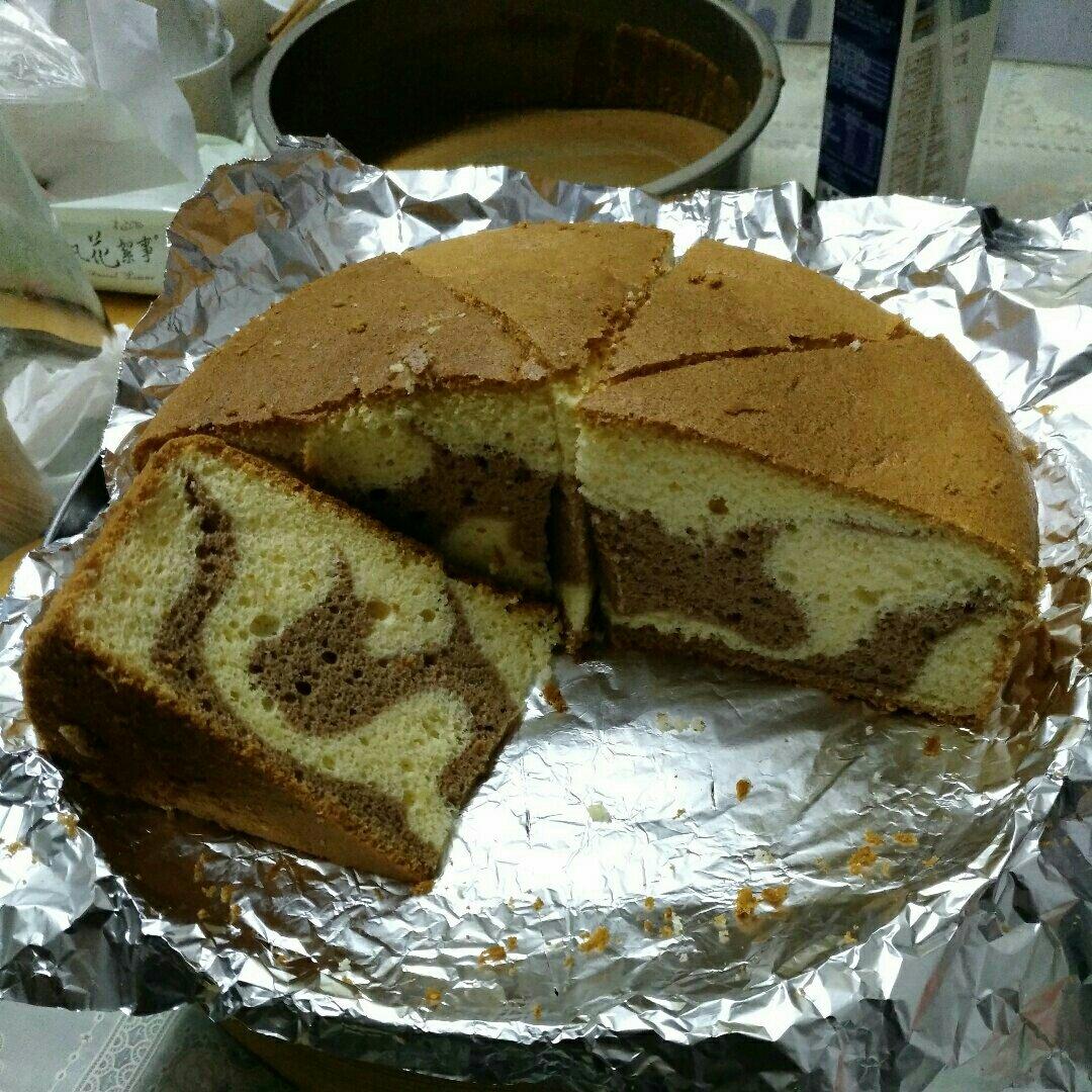 6寸酸奶斑马纹蛋糕