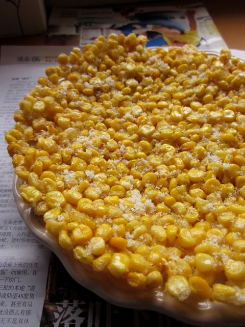 黄金玉米烙