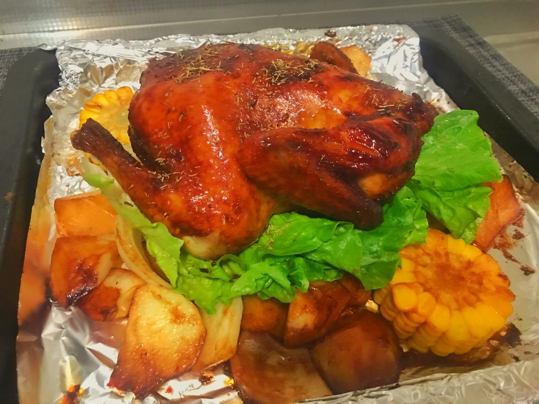 圣诞烤鸡 Roast Chicken