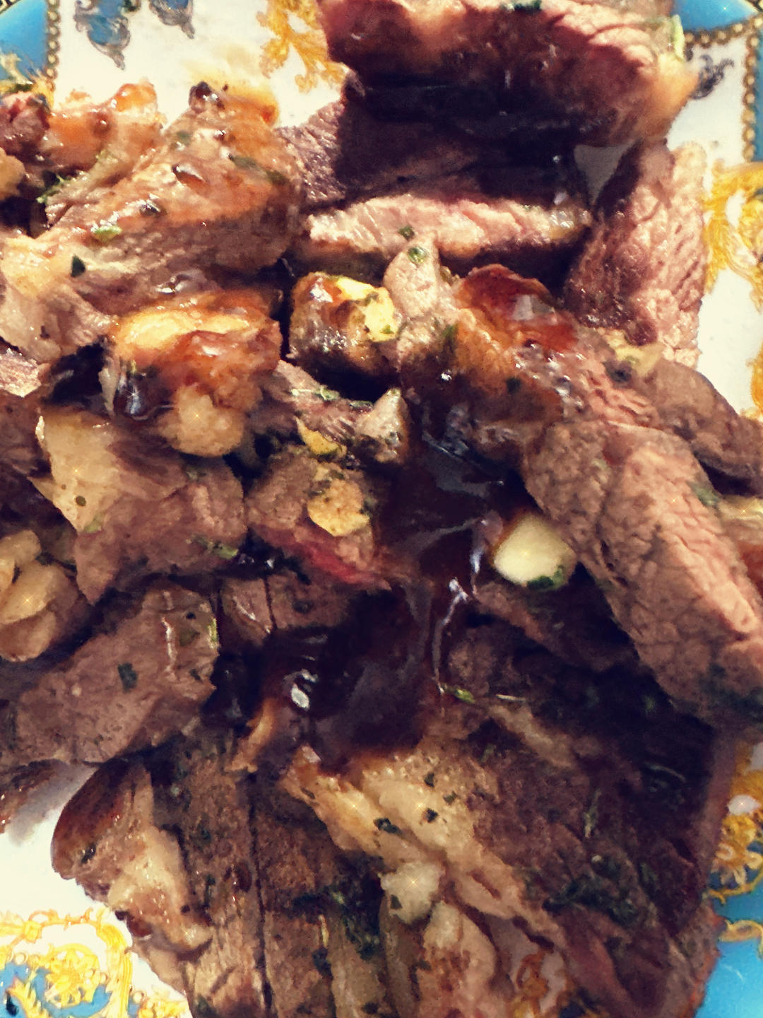 原汁原味·煎上脑牛排