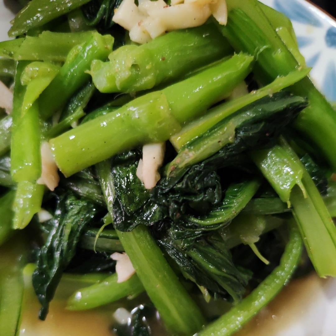 蒜蓉炒菜心