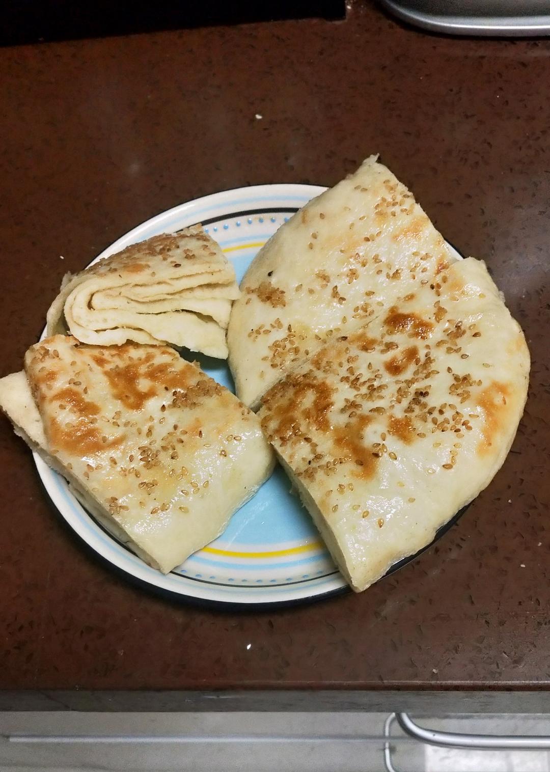 发面千层大饼