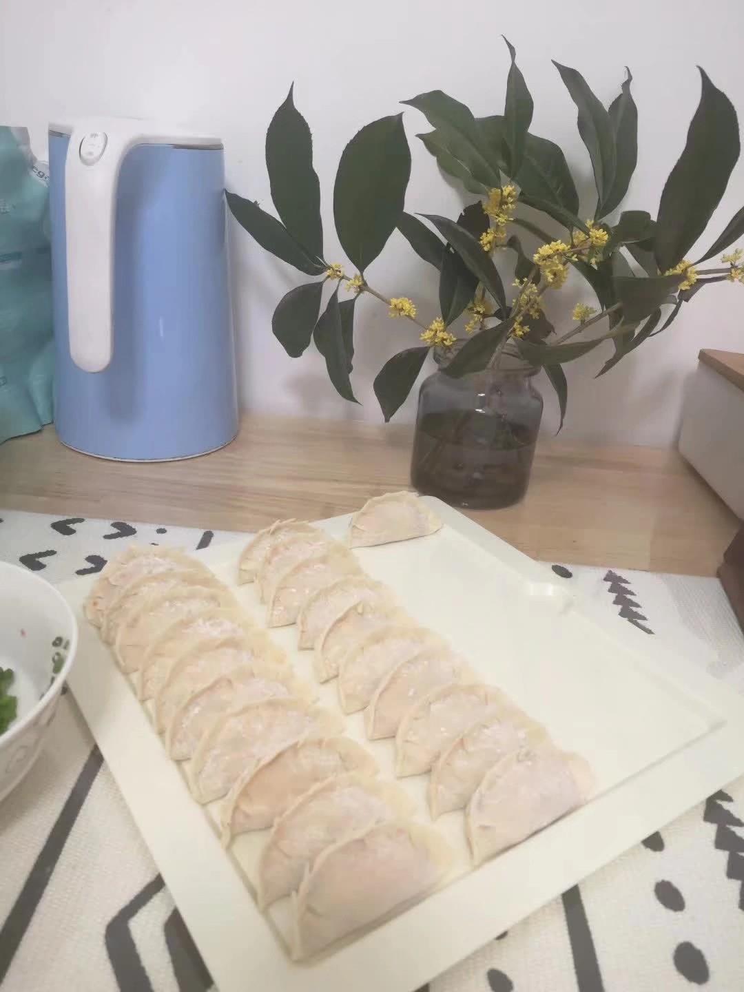 🥰南瓜丝豆腐馅水饺的做法 步骤5