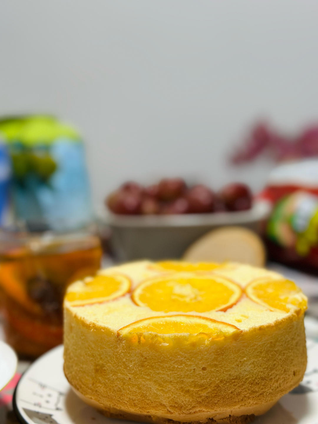 香橙蛋糕 香橙 戚风蛋糕