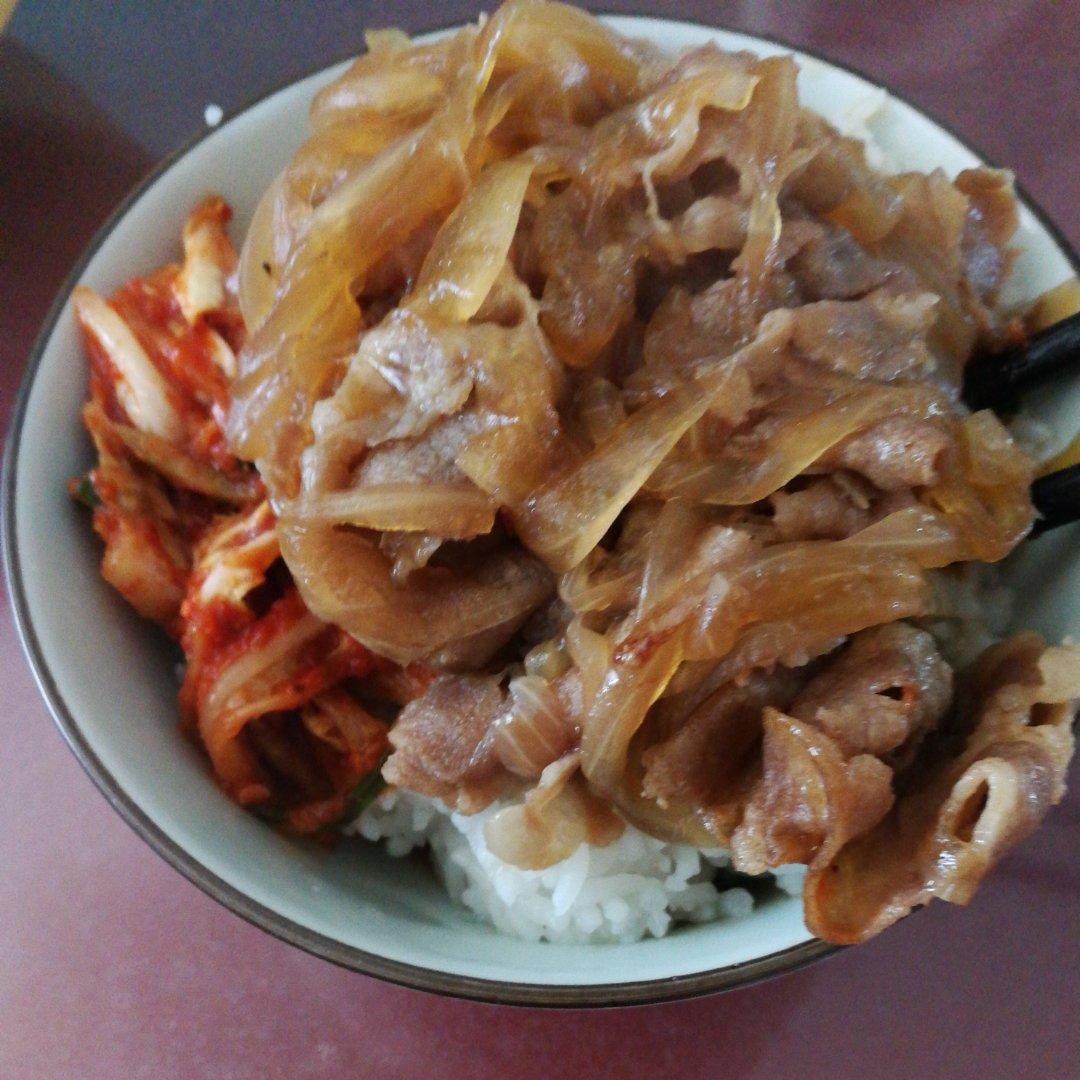 💕100%成功!!!🍱招牌肥牛饭专门店秘方·秒杀日本吉野家食其家！日式多汁牛肉饭 /嫩肥牛盖饭/牛肉饭/肥牛丼（超简单快速完美版）✨