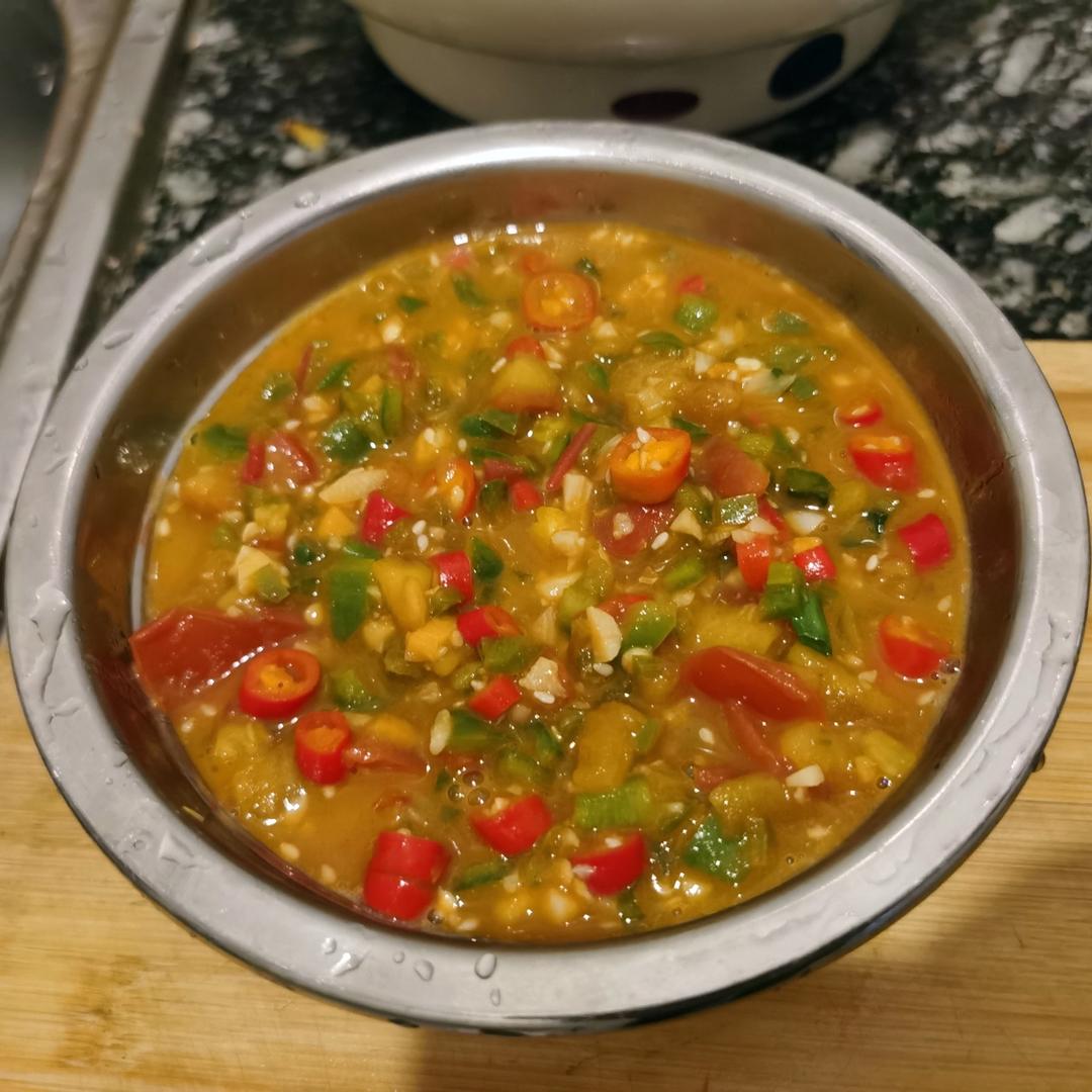 自制番茄辣椒酱