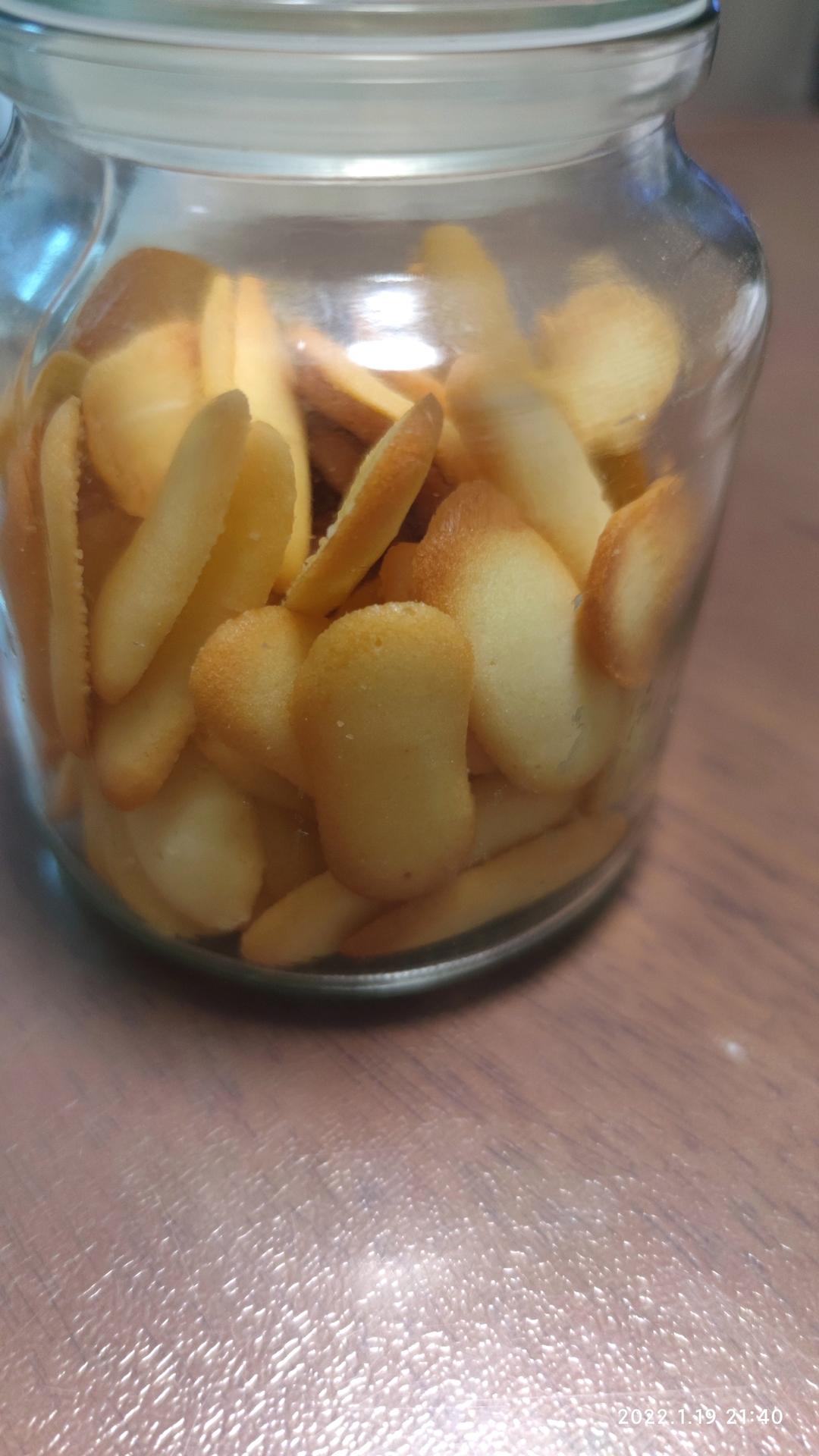 香脆法式经典猫舌头饼干|简单快手|消耗蛋白