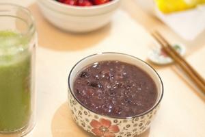 紫米红豆薏仁五谷粥的做法 步骤1