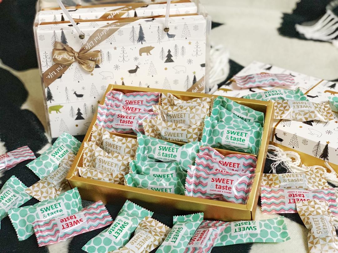 法巧松仁焦糖饼干雪花酥