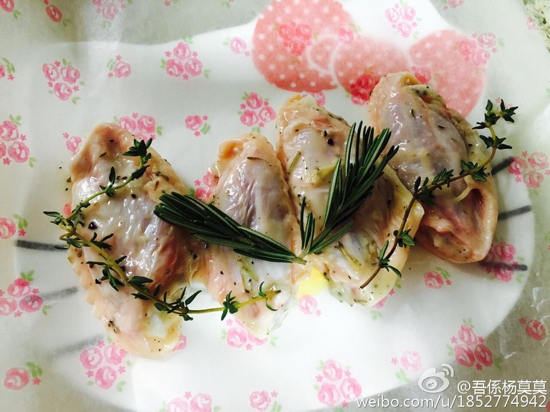 迷迭香柠檬烤鸡腿（或鸡翅）