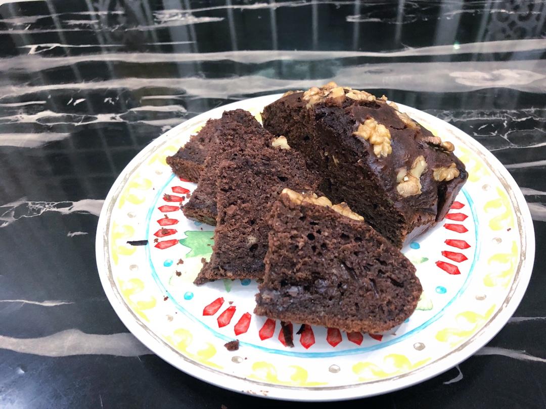 可能是最好吃的香蕉巧克力蛋糕