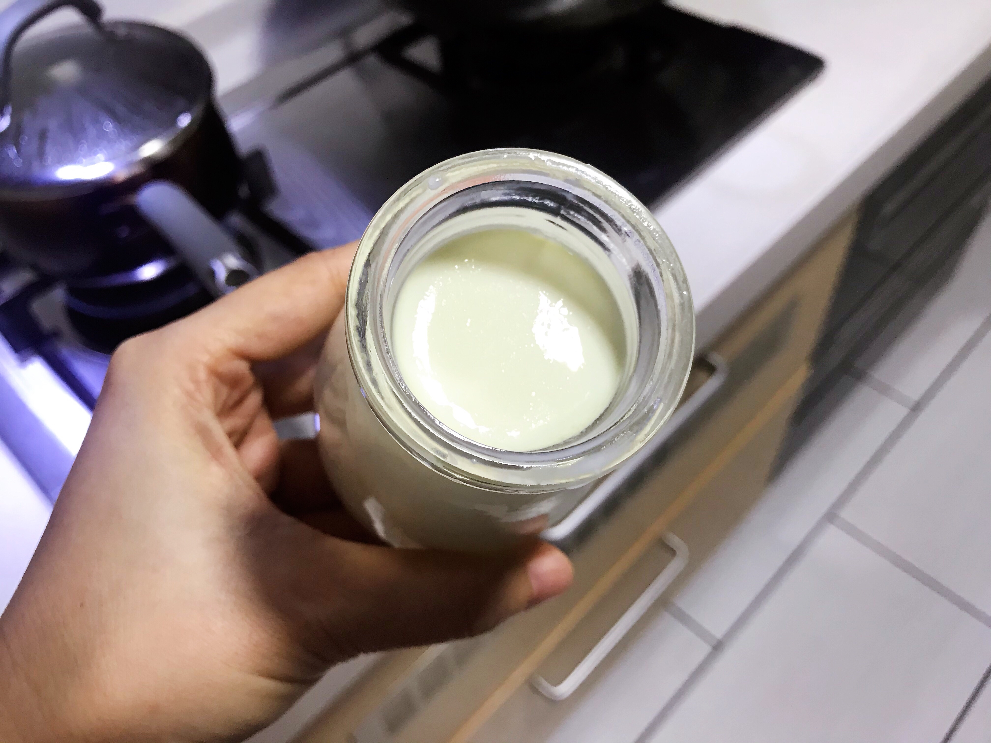 用焖烧锅和奶粉做成酸奶的做法 步骤7