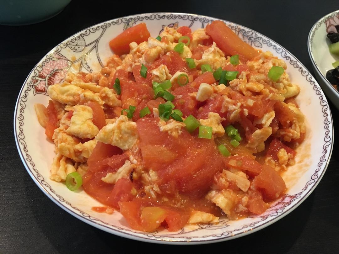 赛螃蟹炒番茄【The national Chinese food】